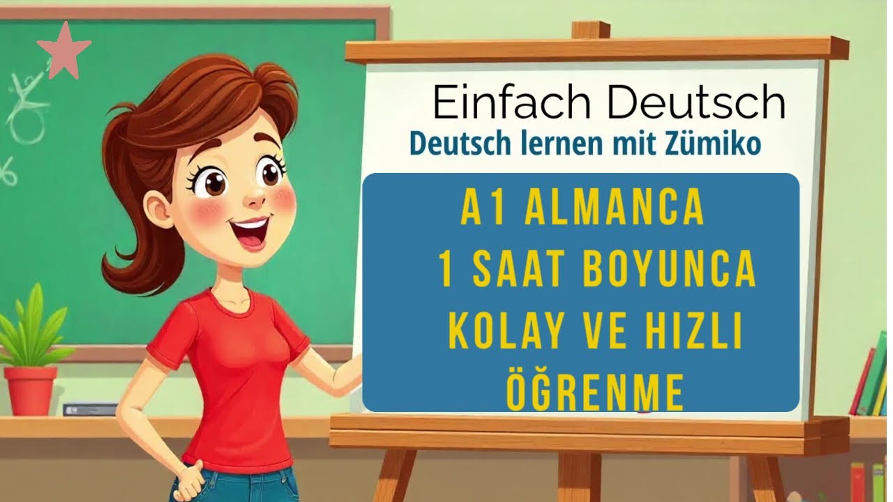 A1 Almanca – 1 Saat Boyunca Kolay ve Hızlı Öğrenme #a1 #almancaöğren