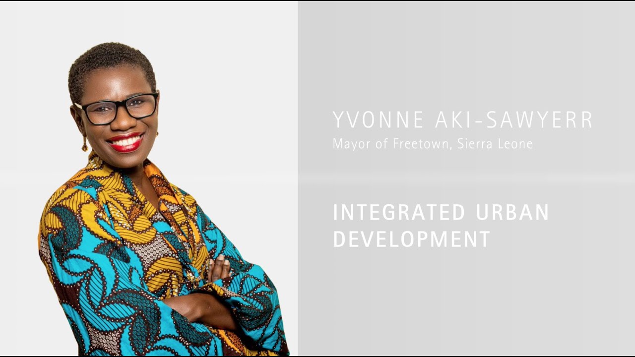 Yvonne Aki-Sawyerr on her Urban Development Plan as Mayor of Freetown - On Cities Masterclass Series