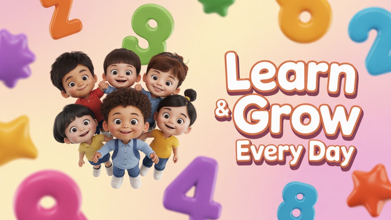 Learn and Grow Every Day | Educational Kids Song