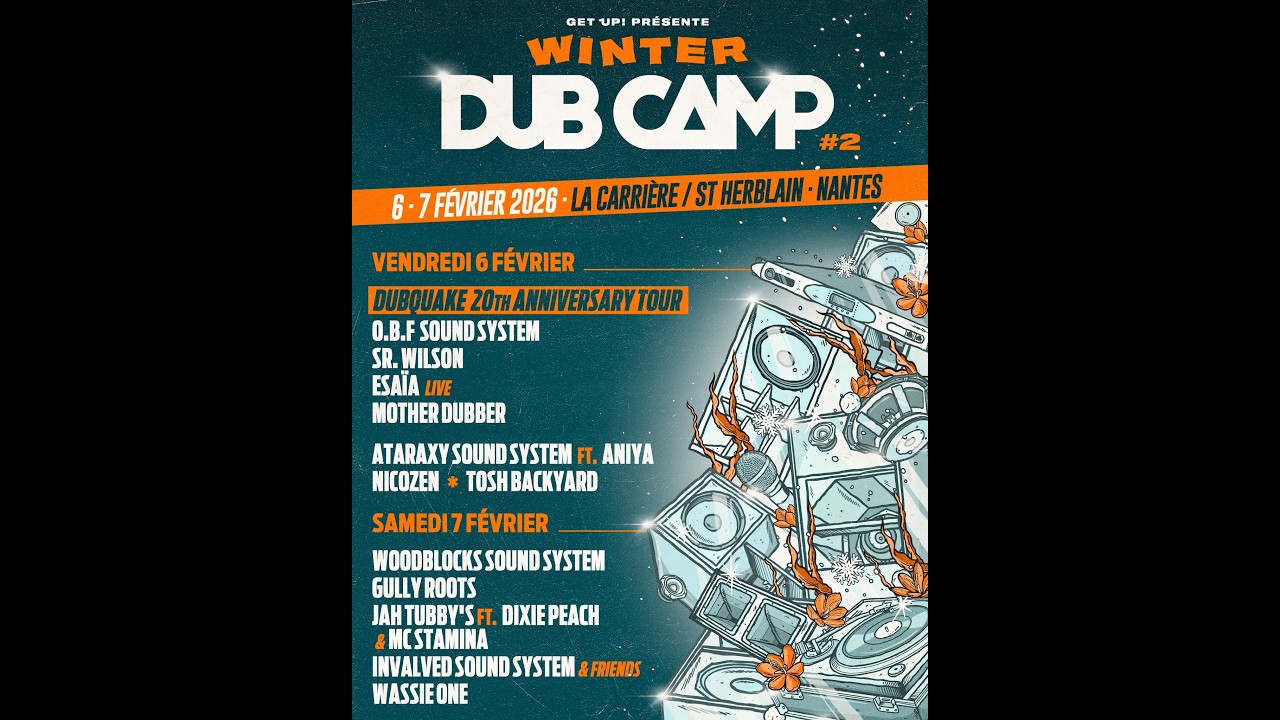 WINTER DUB CAMP #2 - NICOZEN - TOSH BACKYARD - ATARAXY SOUND SYSTEM
