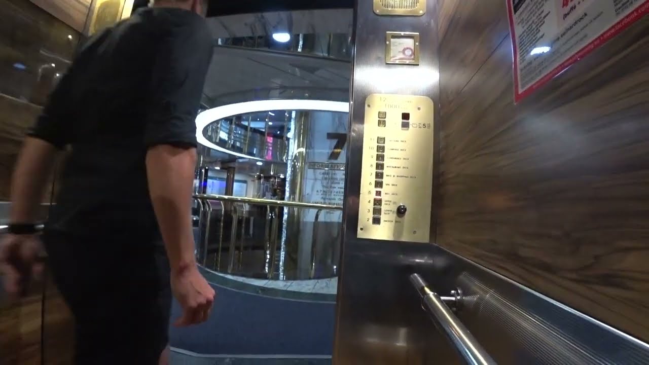 Sweden - Finland - Viking Line MS Cinderella cruise ship, LiFTCOM MARINE elevator