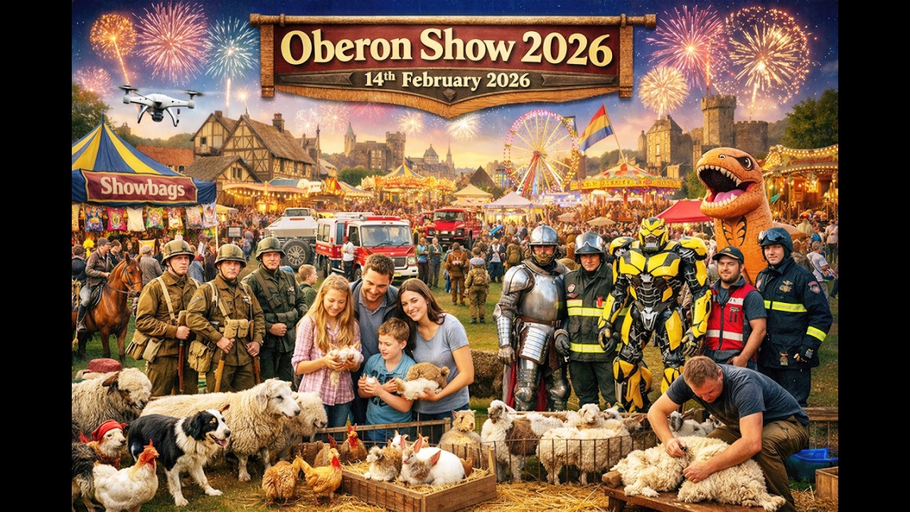 OBERON SHOW 2026 INFLATABLES RACE