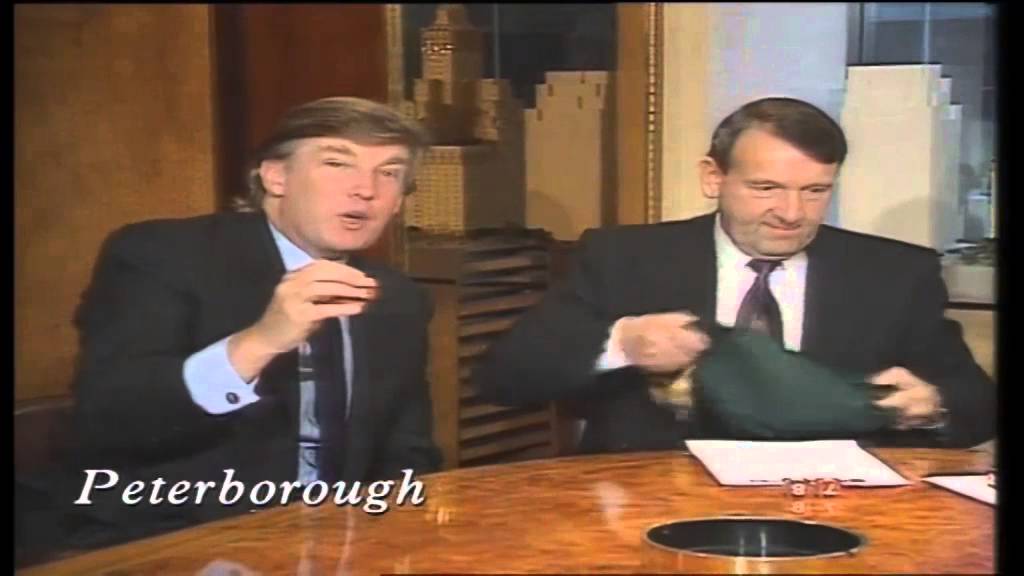 When Donald Trump met Saint and Greavsie