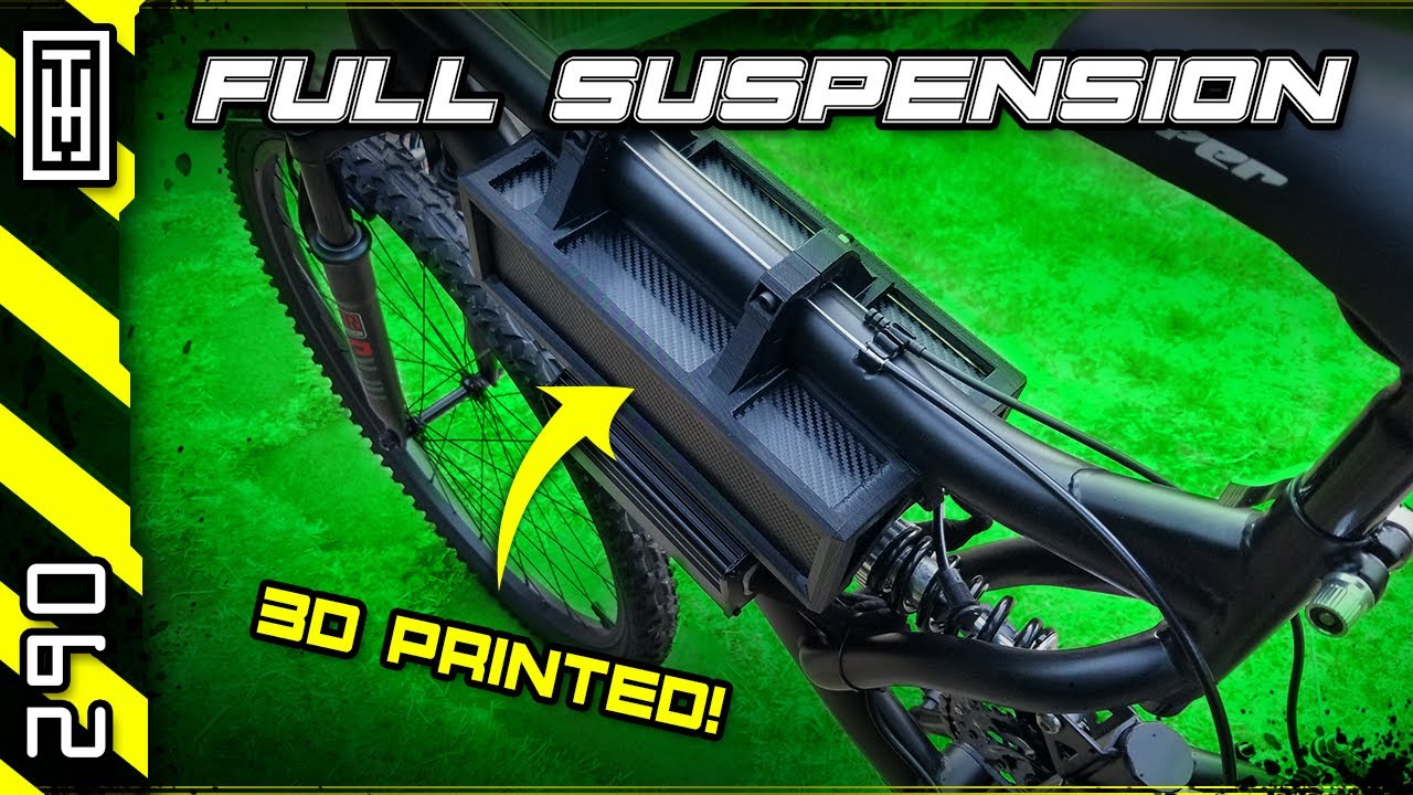 🚲 1000W Full Suspension *Budget* Ebike Build \\ MTB - DIY \\ 48V 1KW Hub 14Ah - Part 2