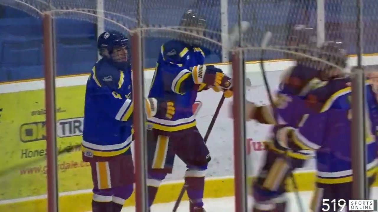 PJHL - Hagersville Hawks против Dundas Blues