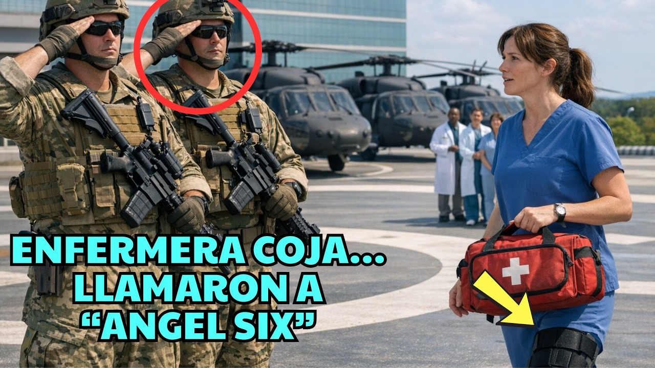 Le dijeron a la enfermera coja que se apartara; 4 helicópteros de Marines pidieron “Angel Six”.