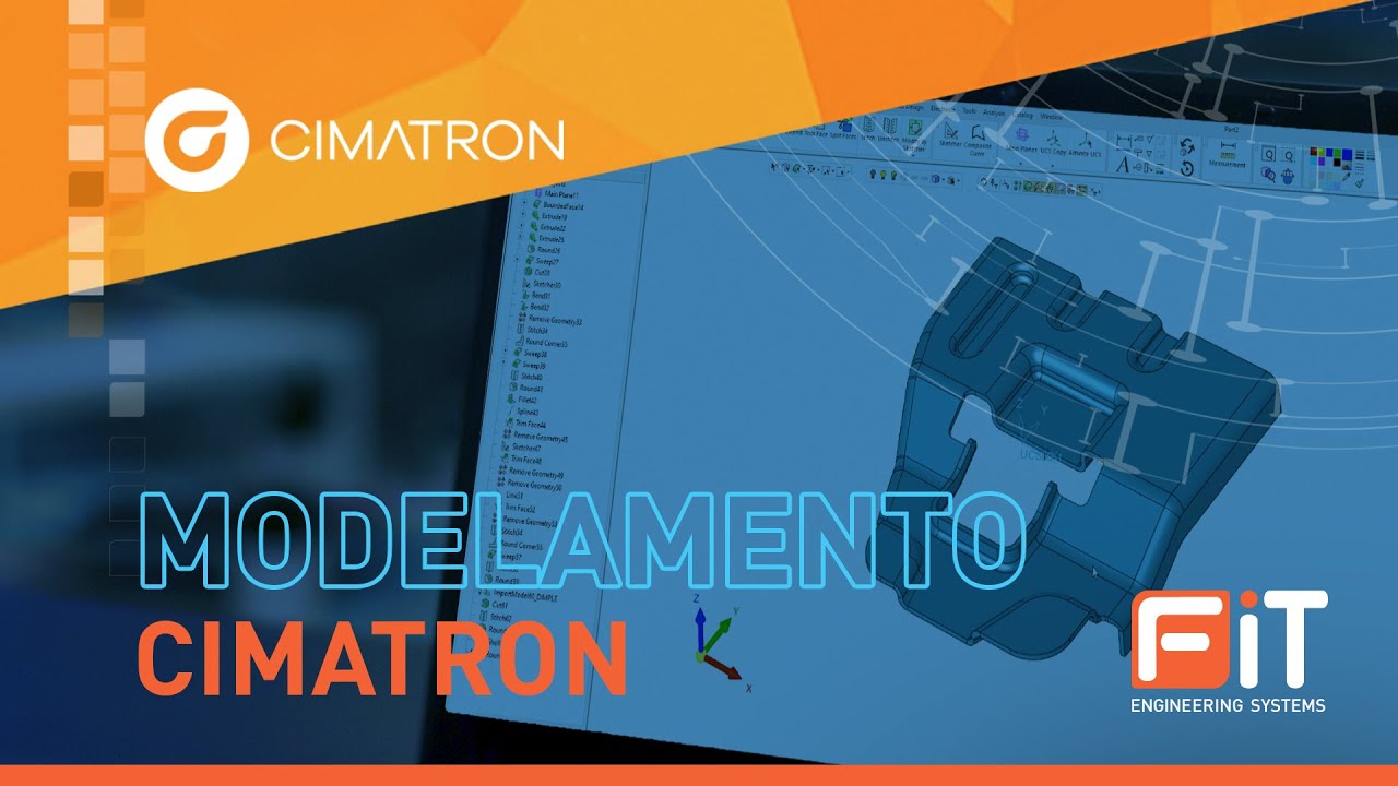 Modelamento com o CAD/CAM CIMATRON