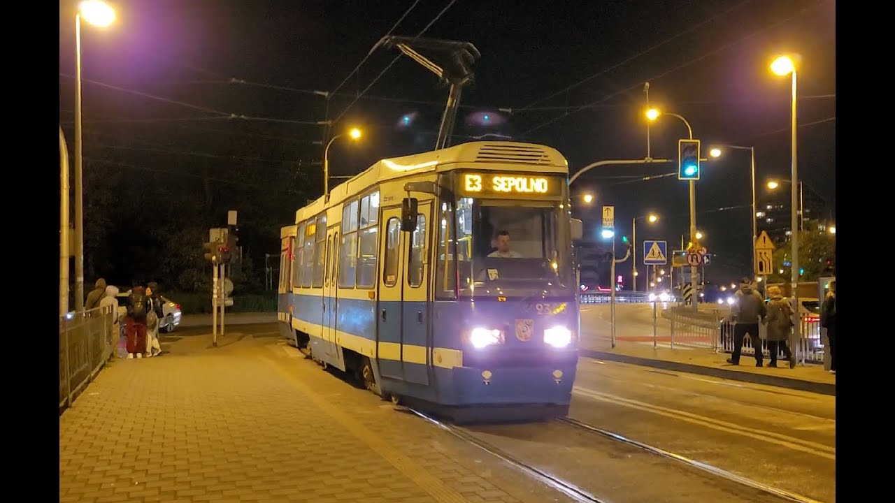 Konstal 105NWr #2386+2385 - MPK Wrocław