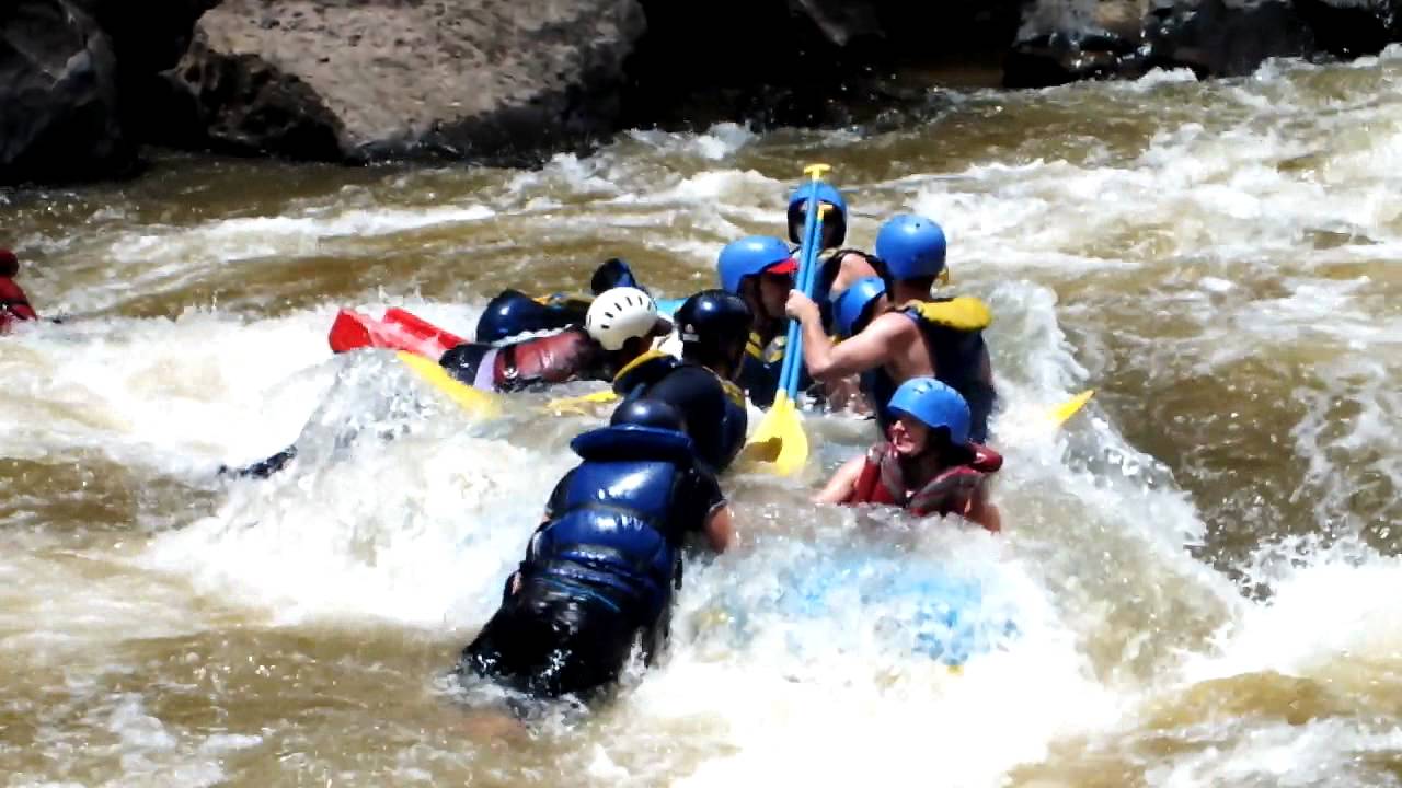 Accidente de canotaje