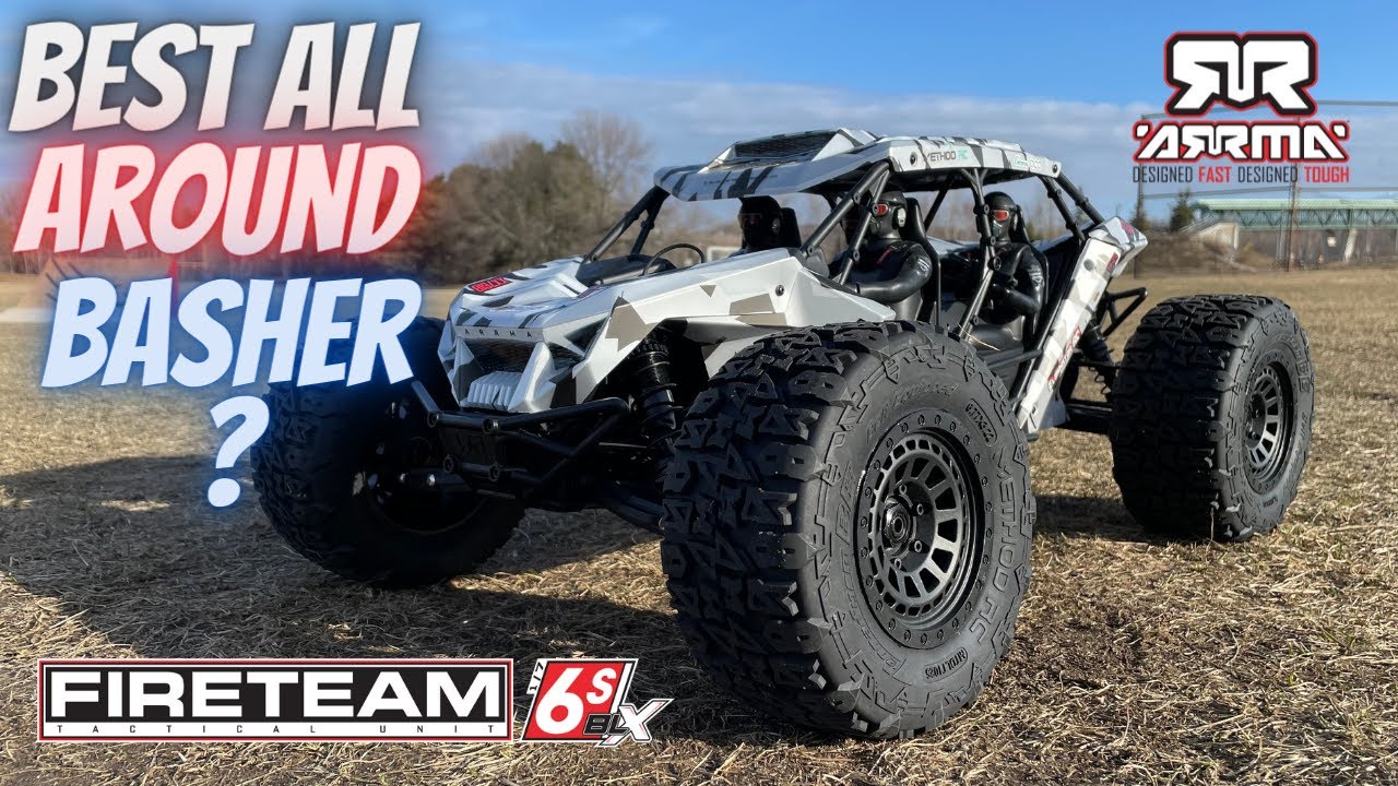 Arrma Fireteam 6s BLX 1/7 on Method RC Belted Tires