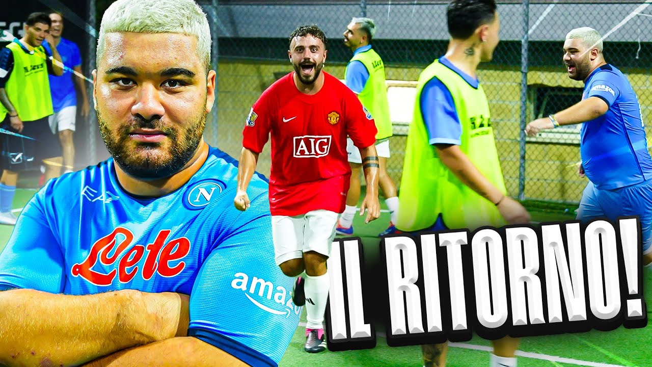 ⚽️ RITORNO A GIOCARE A CALCIO DOPO 3 MESI e succede questo…