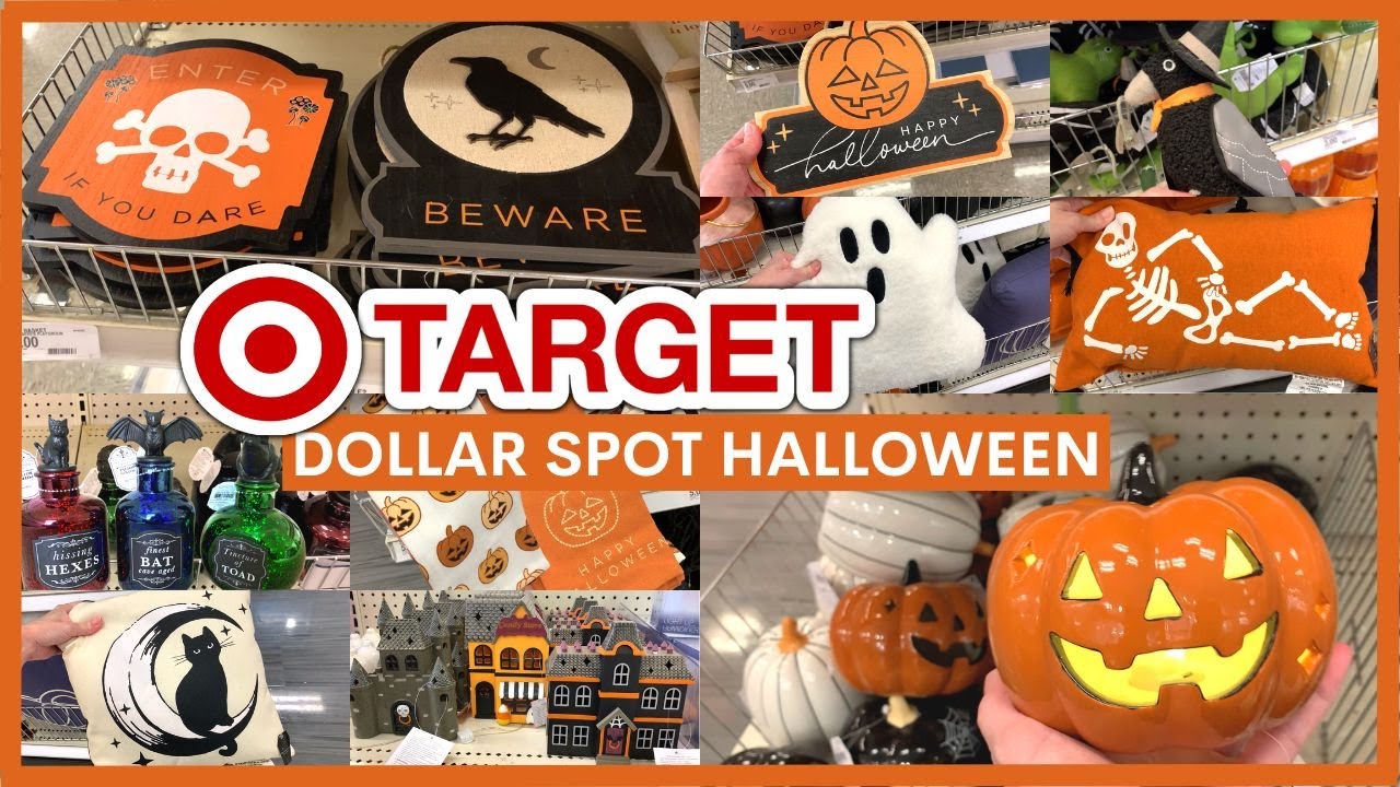 Target Dollar Spot Halloween Decor 2023 Shopping Part 1