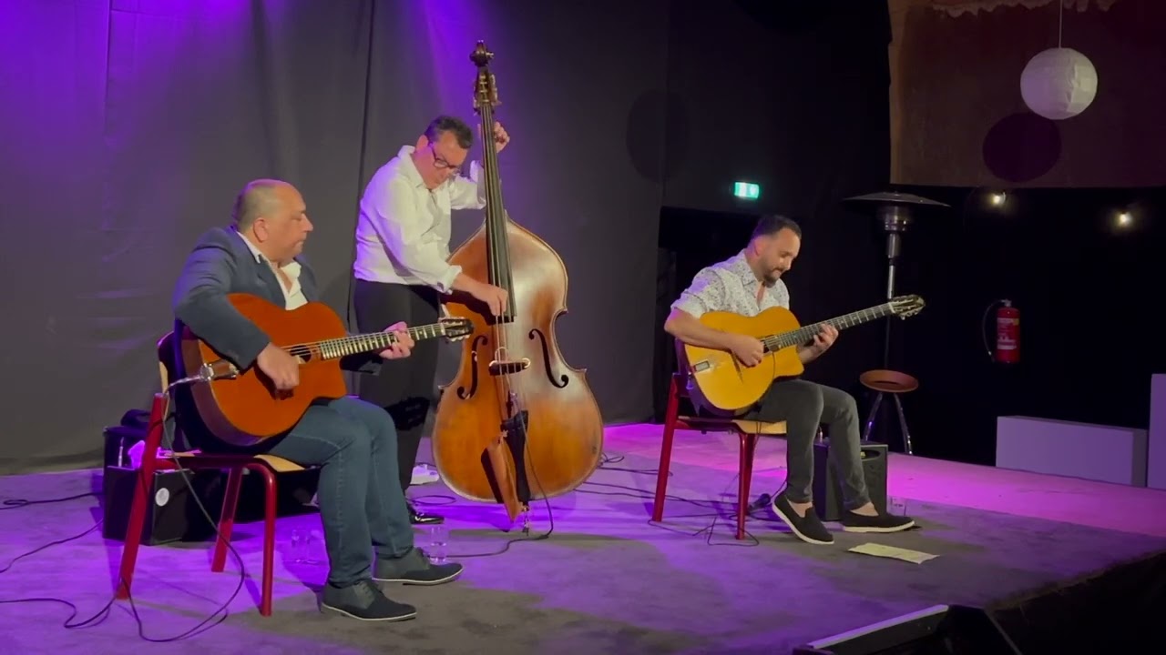 Mozes Rosenberg Trio Poinciana live  Netherlands #gypsyjazz #gallistrings
