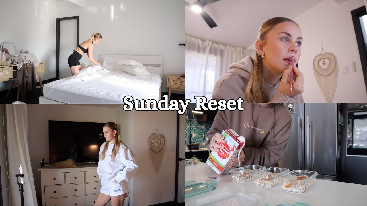 Sunday Reset - Meal Prep, WhiteFox Haul, Cleaning & More