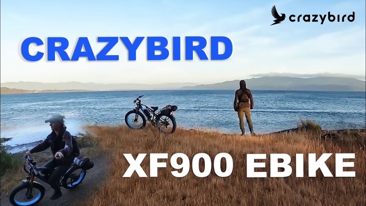 🚀【Wild and elegant collision】Crazybird XF900 E-bike | A dream adventure for a beautiful knight!