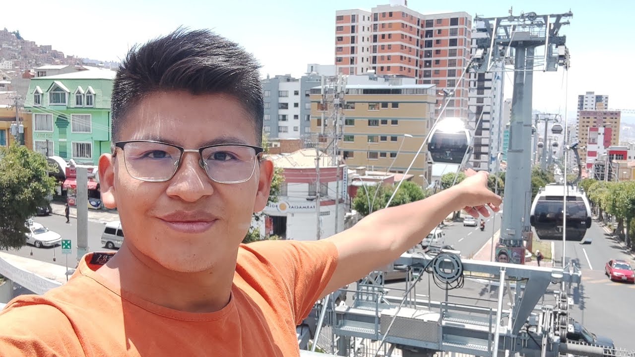 RECORRIDO LINEA BLANCA EN TELÉFERICO POR EL CENTRO DE LA CIUDAD DE LA PAZ, 