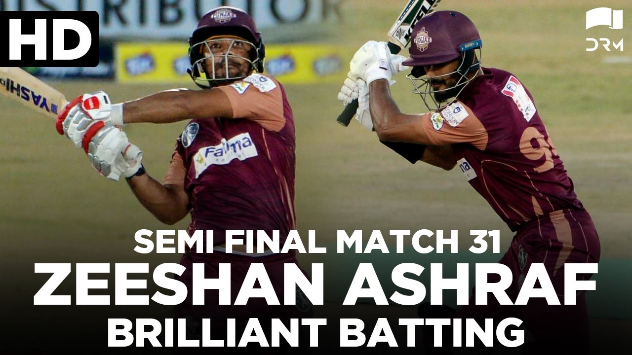 Zeeshan Ashraf Score 55 Against Northern In Semi Final | Match 31 | National T20 Cup | NT2E
