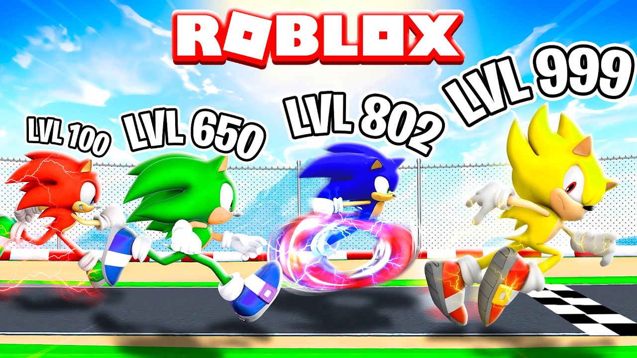В поисках самого быстрого Соника в ROBLOX