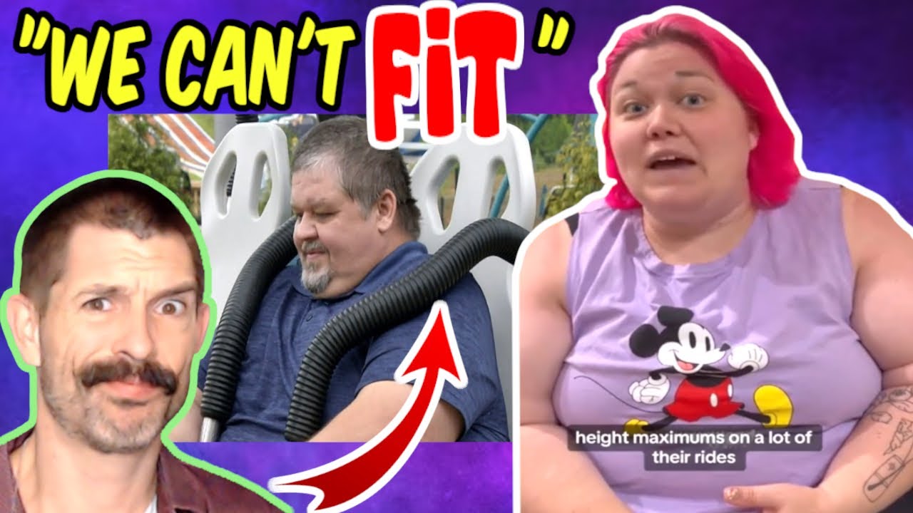 She's MAD She Got KICKED OFF Roller Coaster For Being TOO BIG!