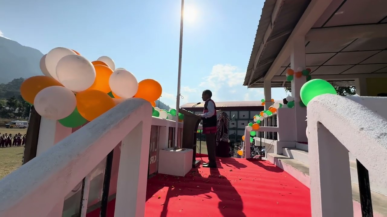 #Happyrepublicday2026 celebrated at Wakro Lohit🇮🇳🙏🏽
