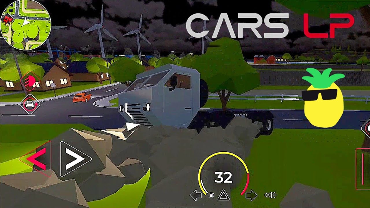 Night Test Drive in 'Cars LP - Extreme Car Driving' mobile game