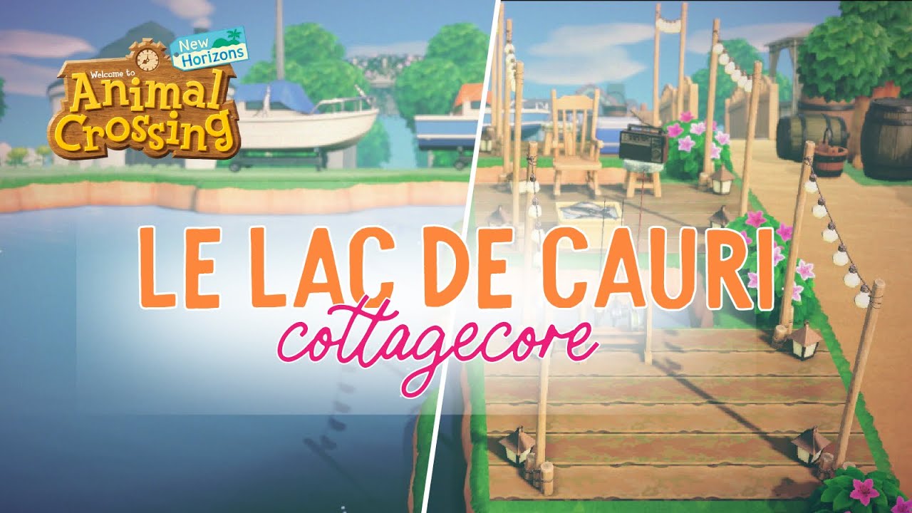 Le lac de Cauri - Animal Crossing New Horizon