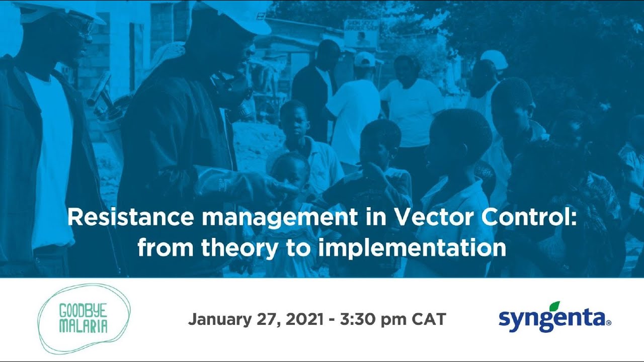 Webinar Resistance management in Vector Control: from theory to implementation