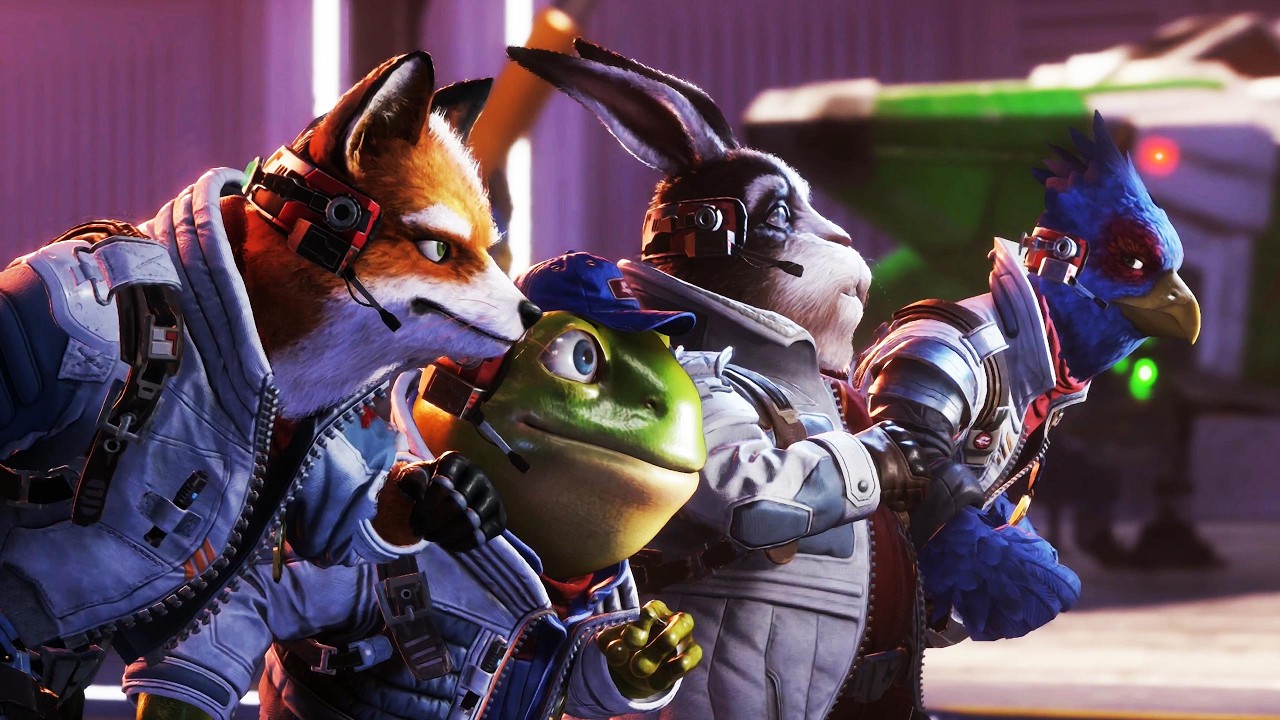 Star Fox Remake: Все кат-сцены (Полный фильм по игре)