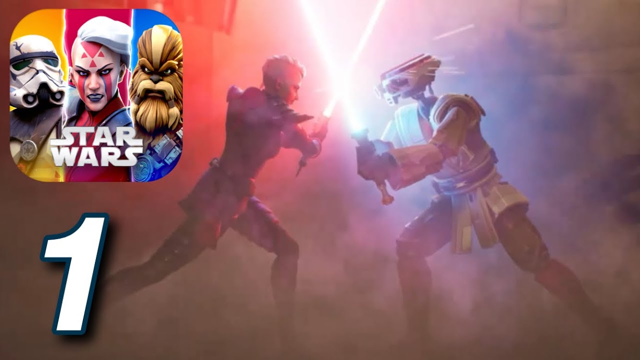 Star Wars: Hunters&trade; - Gameplay Walkthrough Part 1 - Intro and Tutorial (iOS, Android)
