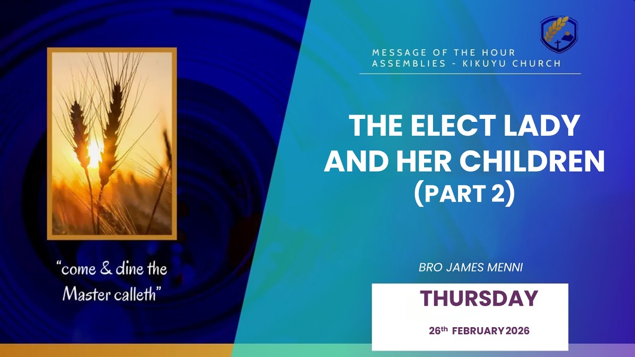Thursday Fellowship | 26th February 2026