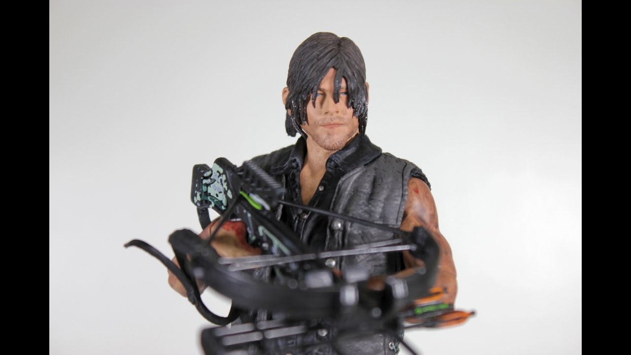 The Walking Dead DARYL DIXON McFarlane Color Tops figure review
