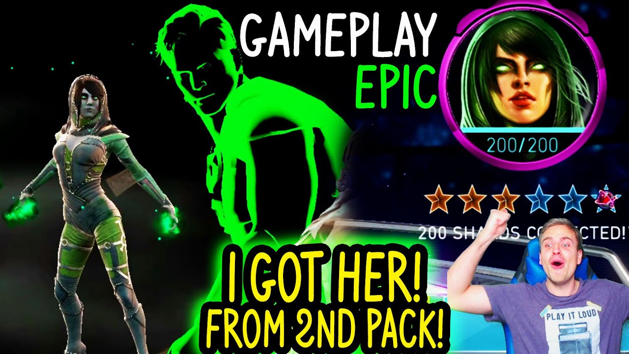 Injustice 2 Mobile Update 3.6. I GOT ENCHANTRESS! INSANE Luck! Full Suicide Squad Team Gameplay.