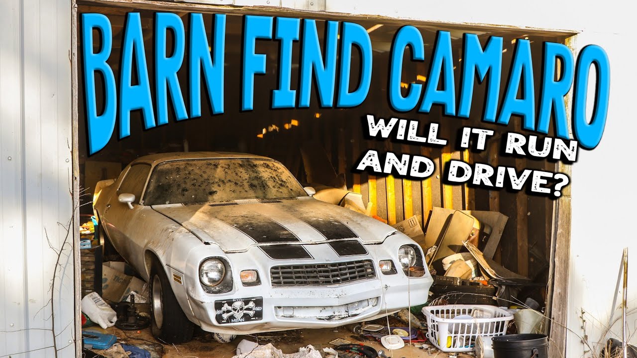 BARN FIND Camaro 1979 года — будет ли он заводиться и ездить после многих лет простоя?