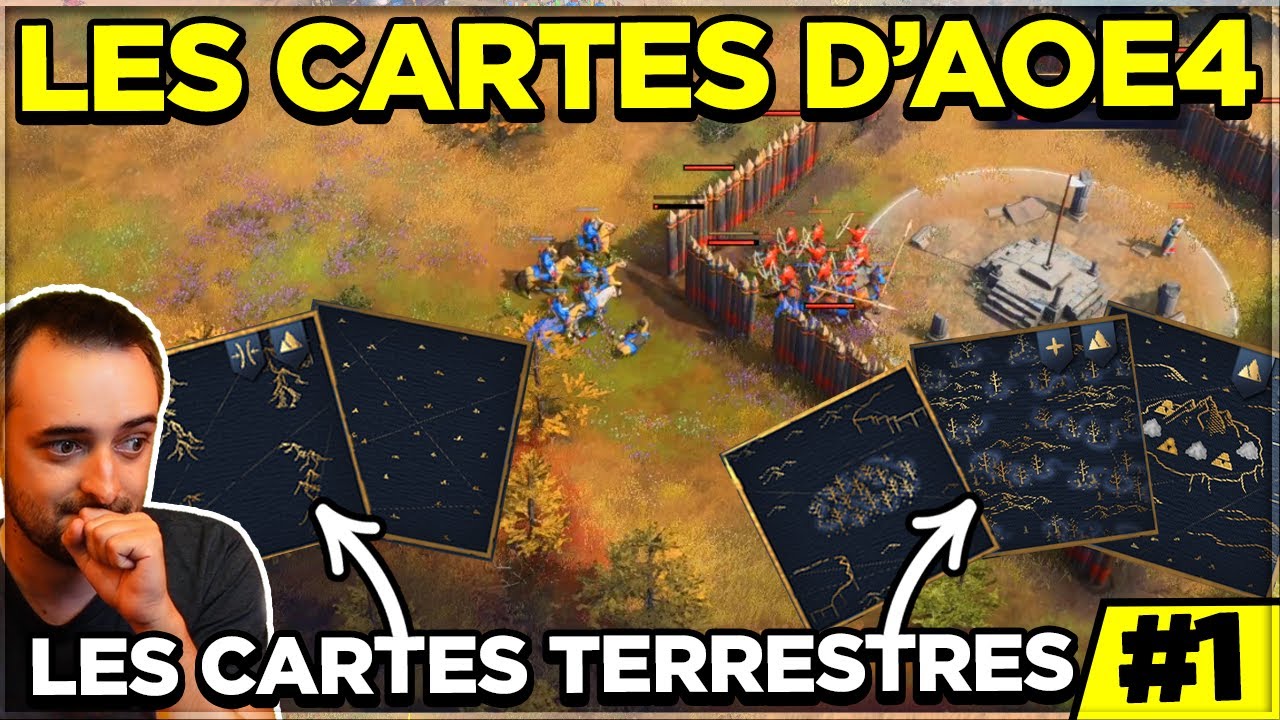 Age Of Empires 4 | Les Cartes TERRESTRES Ouvertes #1 (Meilleure Civilisation ?)