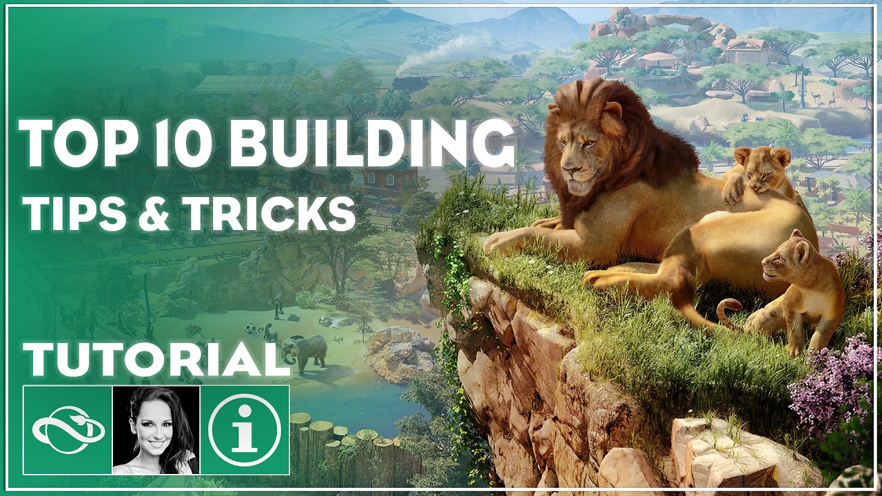 ▶ TOP 10 Building Tips & Tricks Everyone Should Know: Part 1 | Planet Zoo Tutorial