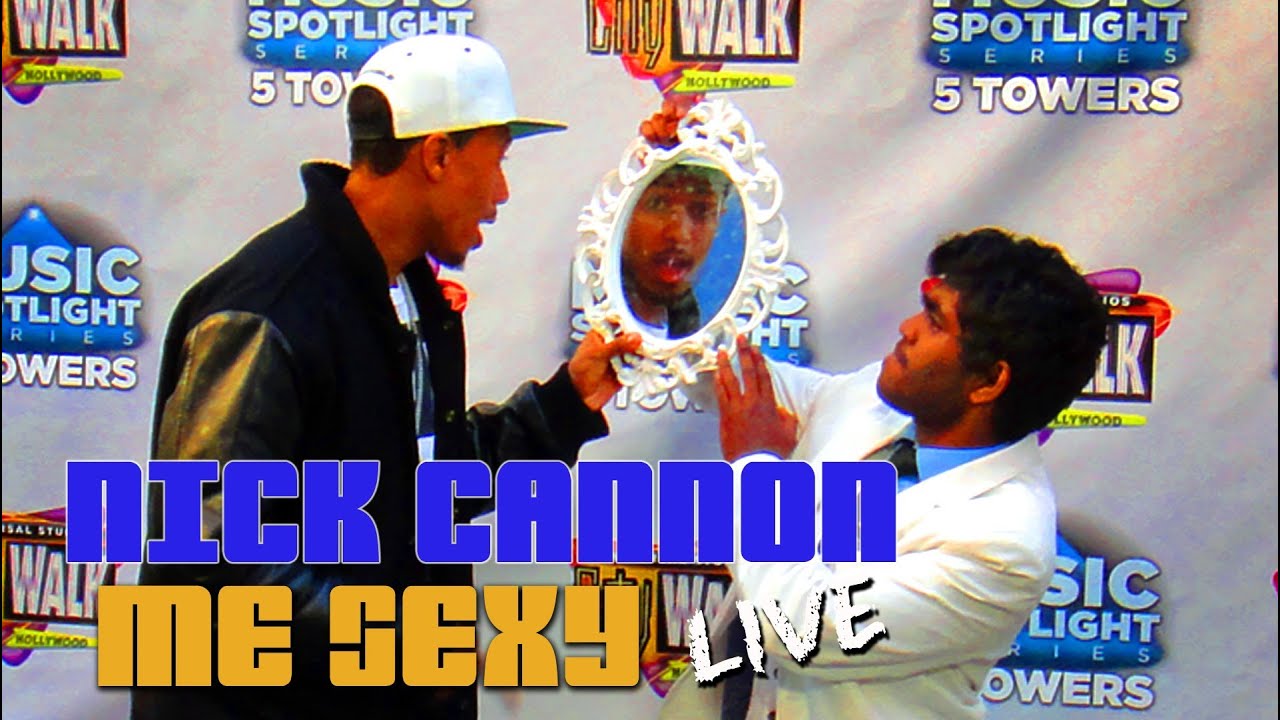 NICK CANNON - ME SEXY - Live Backstage at Universal CityWaik