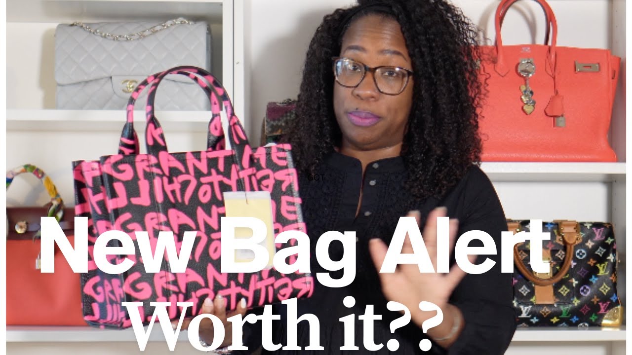 First Bag of 2025!  Marc Jacobs x Stephen Sprouse The Tote Bag @whatimontoday