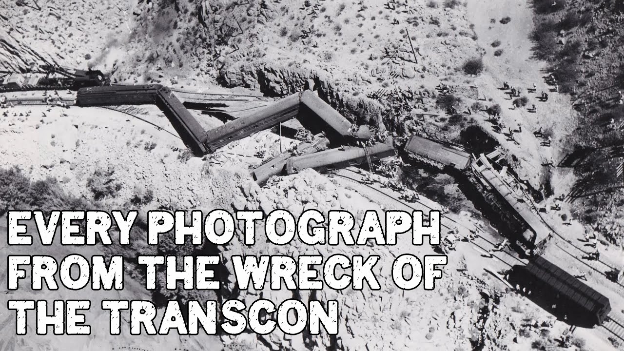Every photograph from the Wreck of the Transcon
