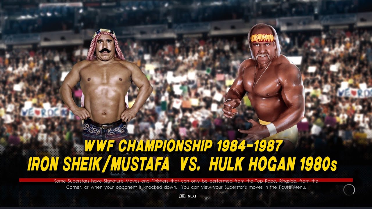 WWE2K22 | WWF TNT | WWF Championship | Iron Sheik vs Hulk Hogan |