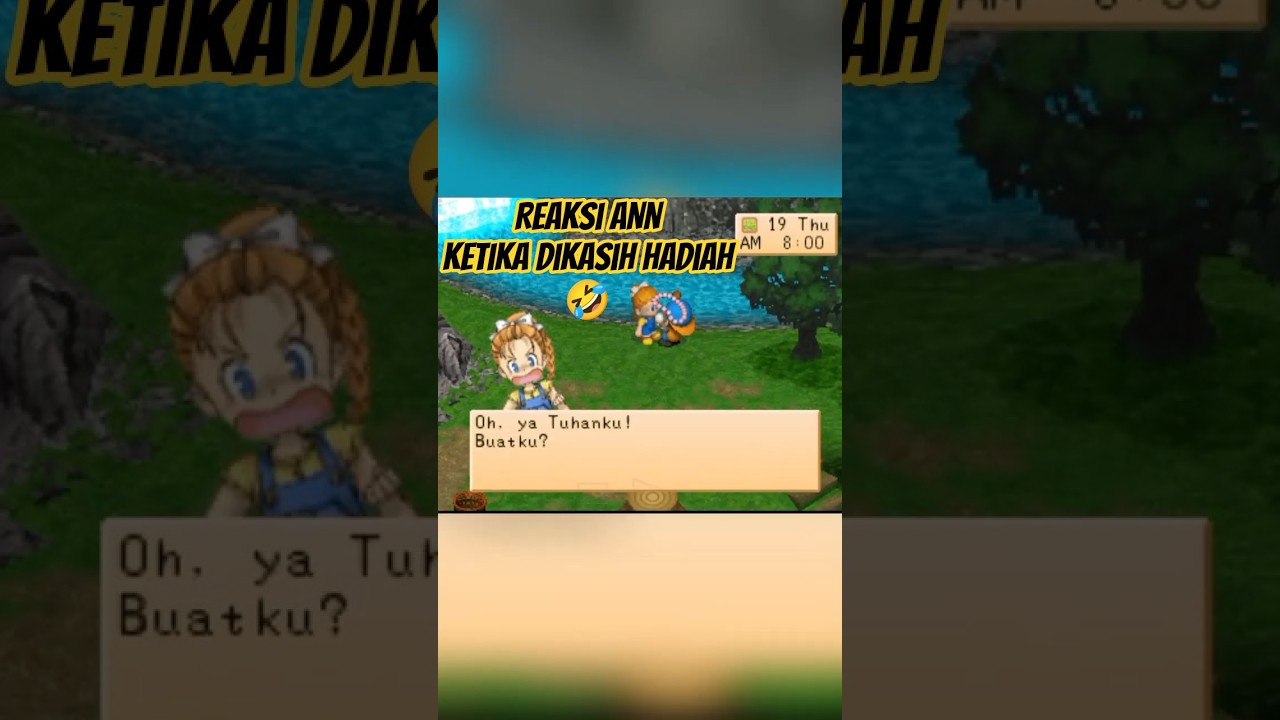 "GIMANA REAKSI ANN KETIKA DIKASIH HADIAH? 