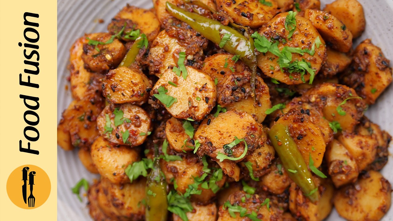 Achari Arvi Masala Recipe by Food Fusion