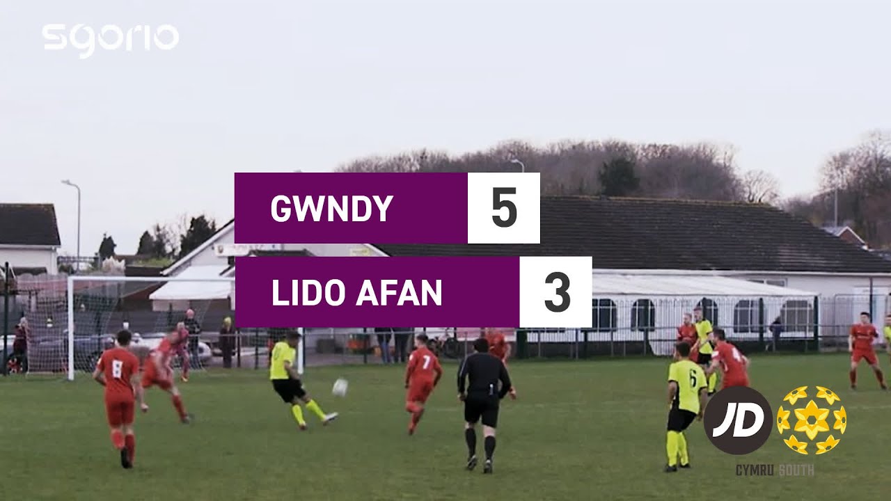 Gwndy 5-3 Lido Afan | Cymru South JD