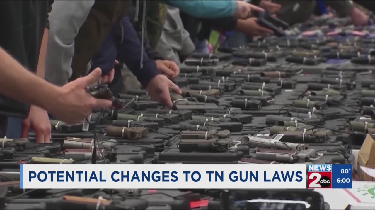Potential changes to Tennessee gun laws