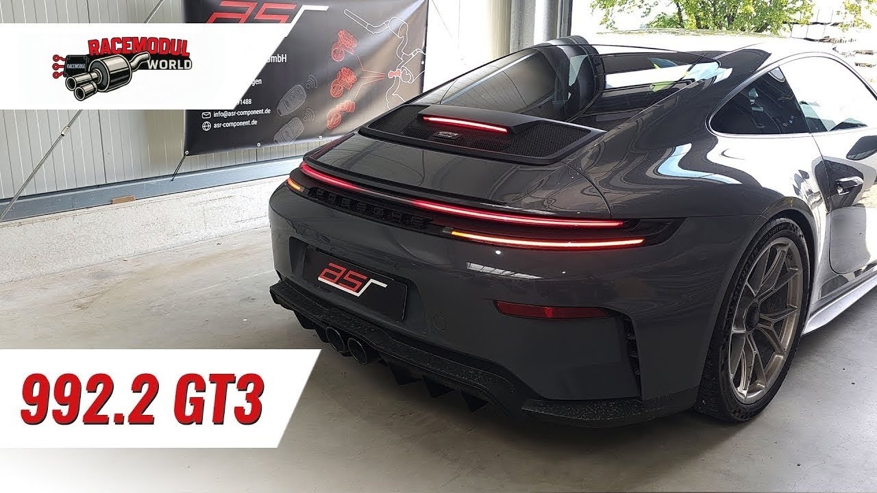 992.2 GT3 - Maximaler Sound - Klappensteuerung CB2 PRO + Memory Funktionen - asr component