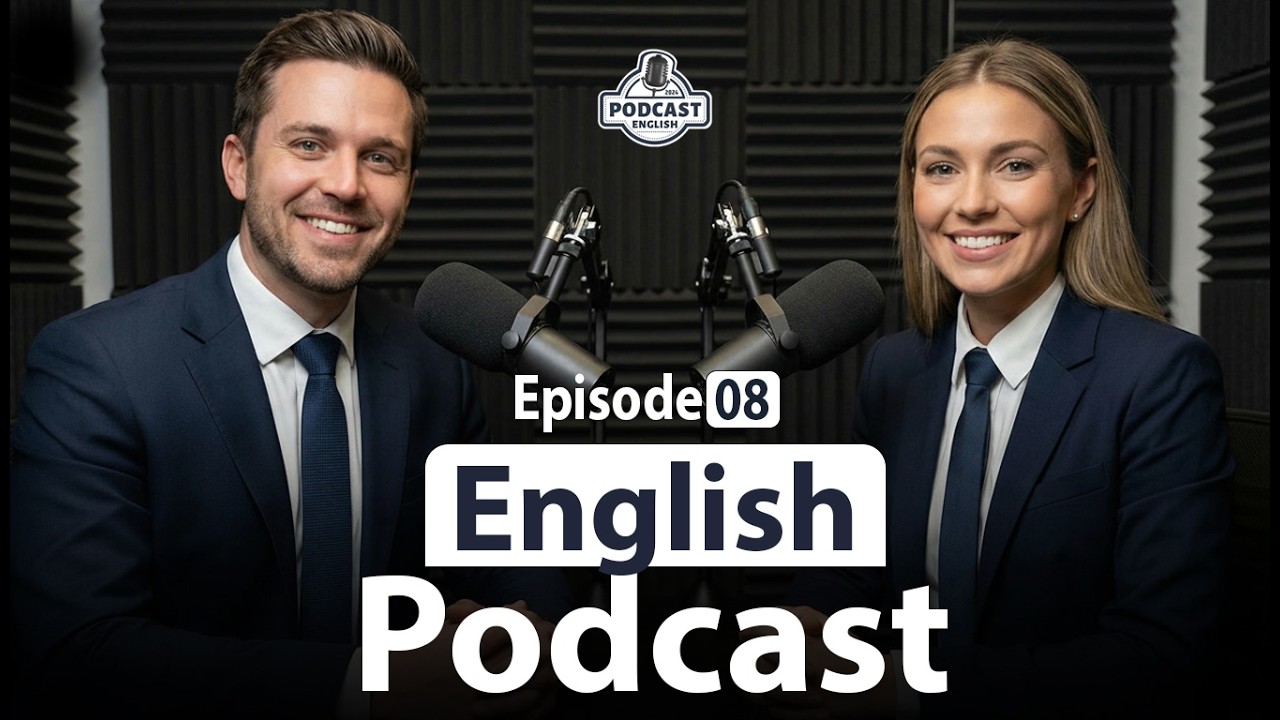 English Podcast for Easy English Conversation | Learning English Fast | Episode 08