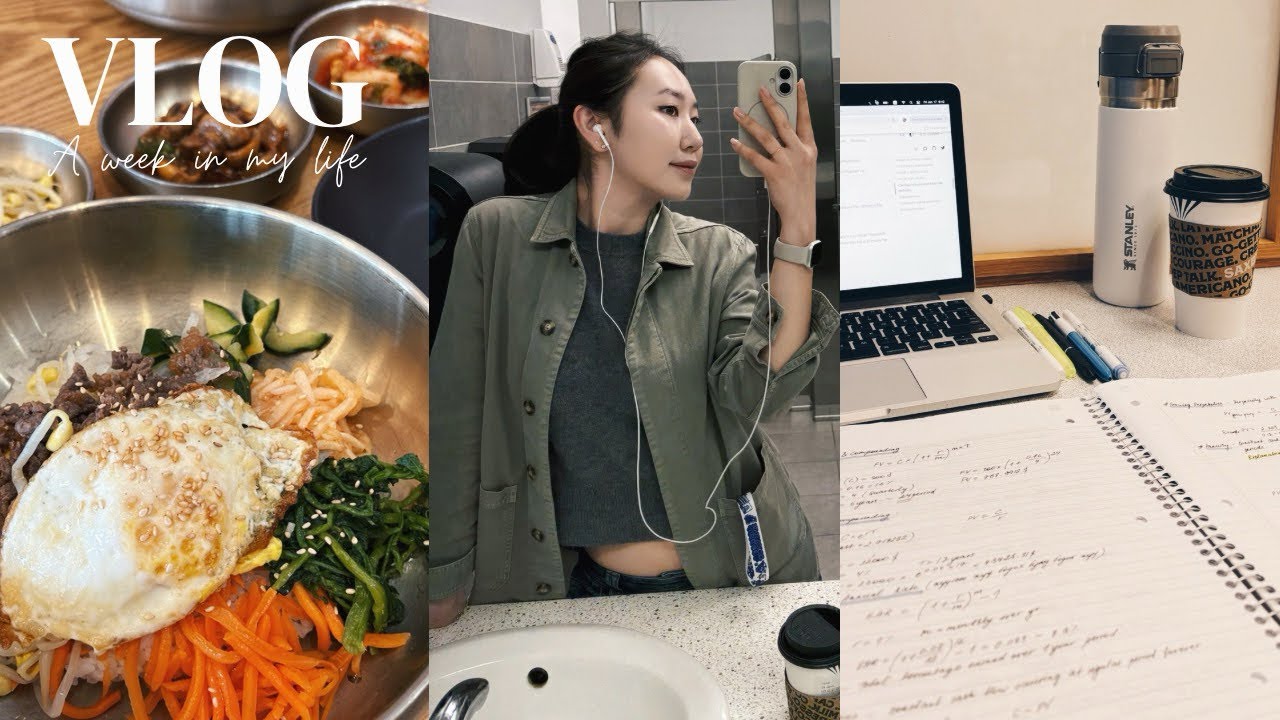 A Week in my life in Atlanta: Korean cafe hopping, Making chocolate, GSU Library, Olens