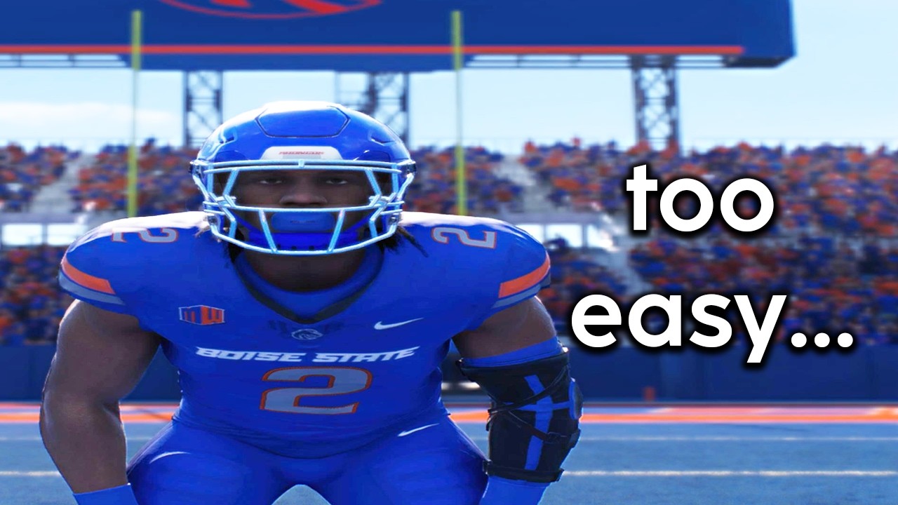 Only running with ashton jeanty in cfb 25…