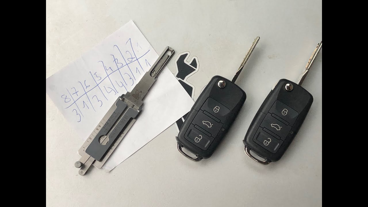VW CADDY 2010 Schlüssel verloren / programmieren - all keys lost / key programming - VVDI2