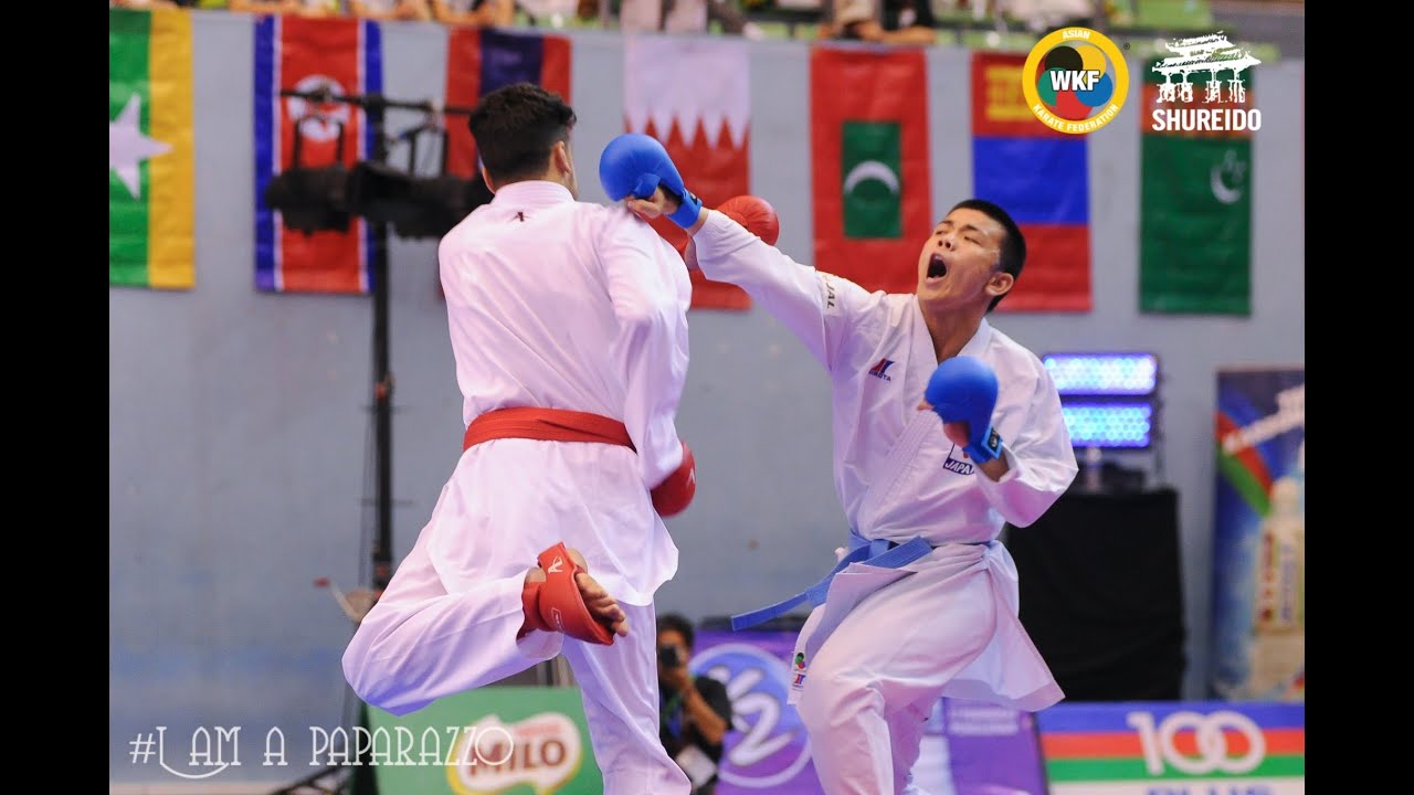 AKF2019 Junior Kumite Male 76kg Final SAKIYAMA KEISEI vs ALWAHER YAZAN