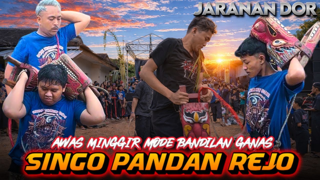 NGERII.. KALAPAN FULL BANDILAN‼️JARANAN SINGO PANDAN REJO MODE NGAMOK OBRAK ABRIK PENONTON